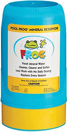 pool frog 6100 mineral reservoir purifier cartridge, replacement chlorine bac pac 3-pack and 50 5-way water test strips by king technology