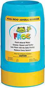 pool frog 6100 mineral reservoir purifier cartridge, replacement chlorine bac pac 3-pack and 50 5-way water test strips by king technology