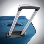 Ascella X Softside Expandable Luggage with Spinner Wheels, Teal, Checked-Large 29-Inch
