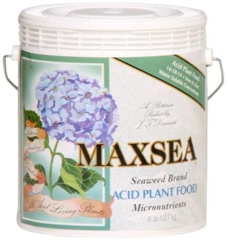 maxsea 722285 acid plant food, 6 lb fertilizers, natural