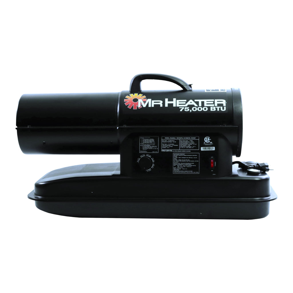 75,000 BTU Forced Air Kerosene Heater