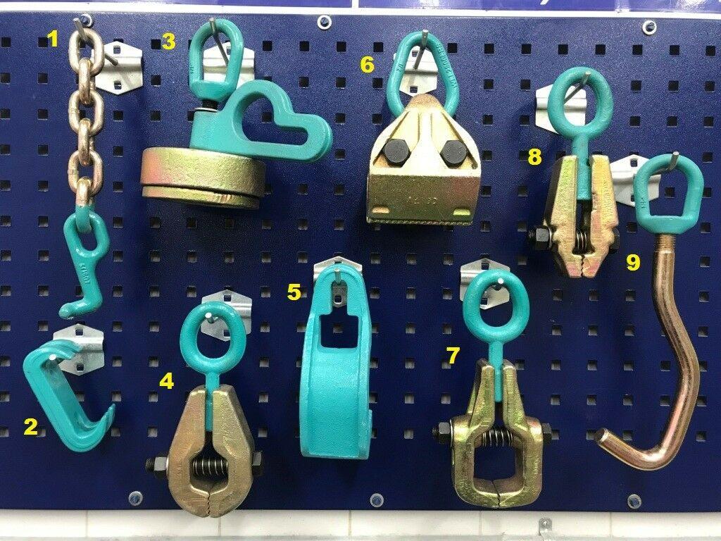 SET#32 - 9 PIECE TOOL AND CLAMP AUTO BODY FRAME MACHINE HEAVY DUTY