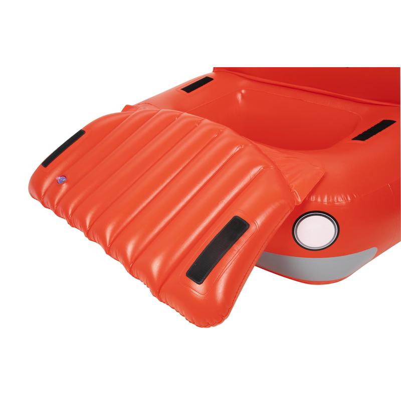 H20GO! Red Vinyl Inflatable Big Red Truck Floating Lounger