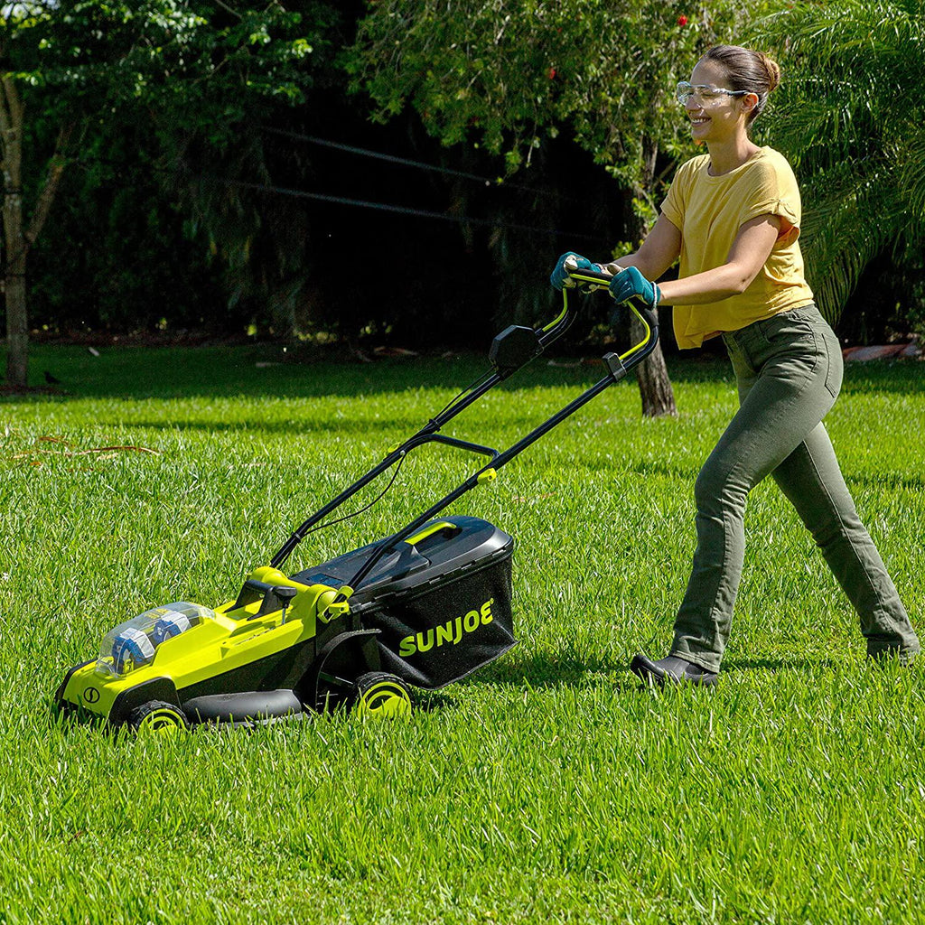 24V-X2-17LM 48-Volt 17-Inch Mulching Walk-Behind Lawn Mower w/11-Gallon