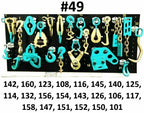 SET#49 AUTO BODY FRAME MACHINE HEAVY DUTY 22 PIECE PULLING TOOLS AND CLAMPS SET
