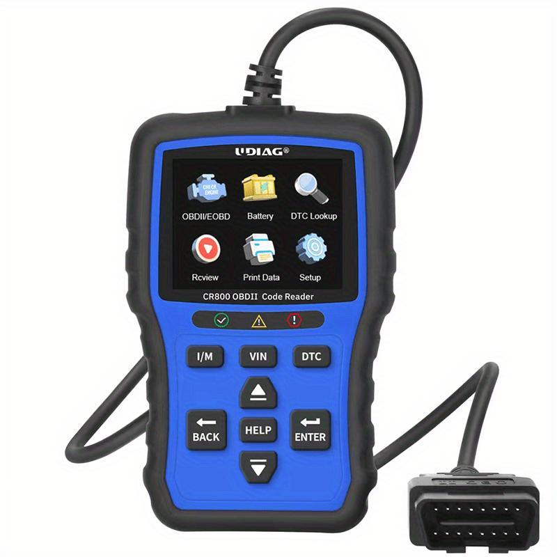 CR800 OBD2 Scanner Live Data Professional Mechanic OBDII Diagnostic Code Reader Tool For Check Engine Light Scan Tool