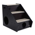 Petsfit Wooden Pet/Cat/Dog Stairs/Steps for Elderly Cat/Dogs with Short Legs and Long Body
