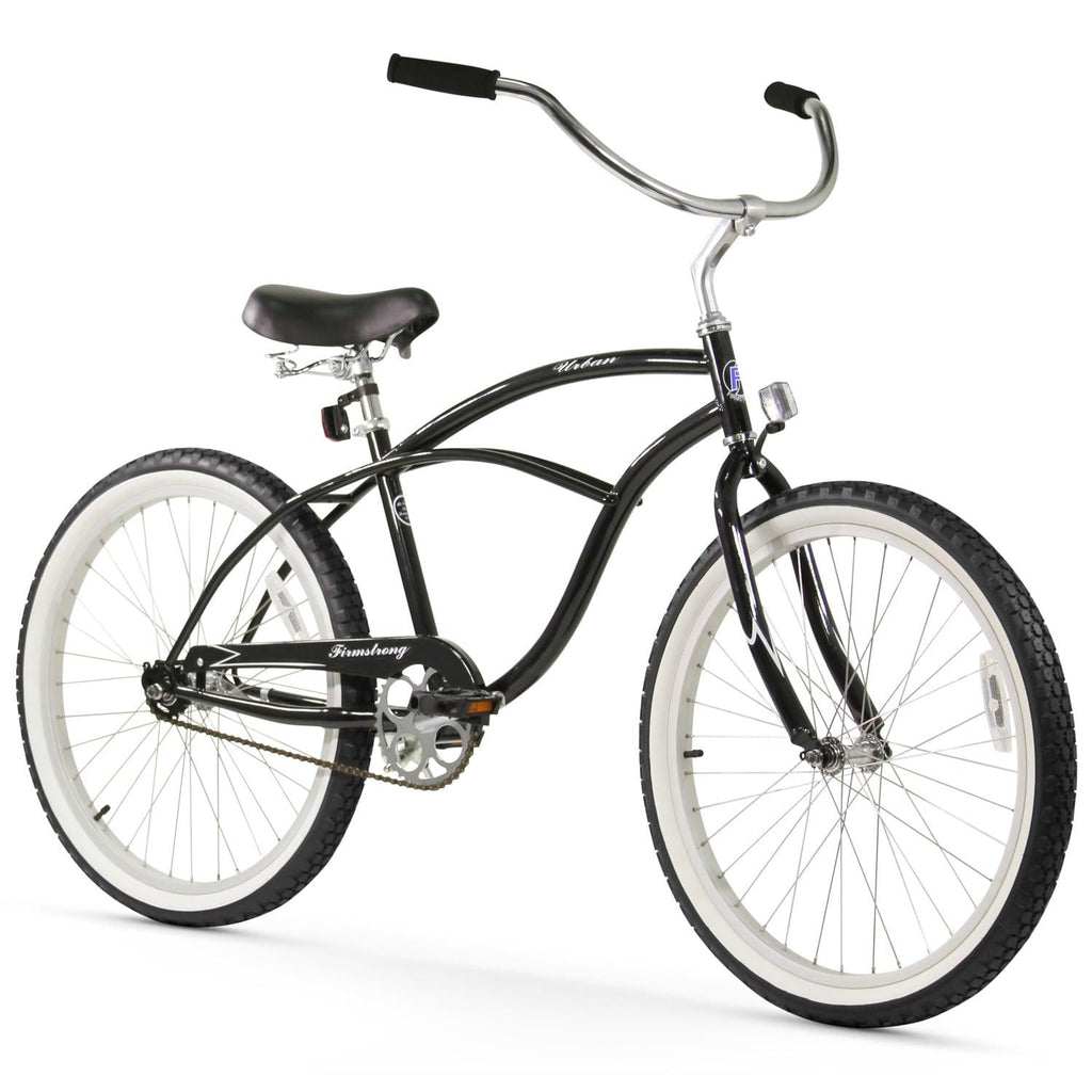 Firmstrong Urban Man, 24", Men's, Single Speed, Black