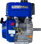 duromax xp16hp 420cc recoil start gas powered 50 state approved, multi-use engine, xp16hp, blue