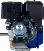 duromax xp16hp 420cc recoil start gas powered 50 state approved, multi-use engine, xp16hp, blue