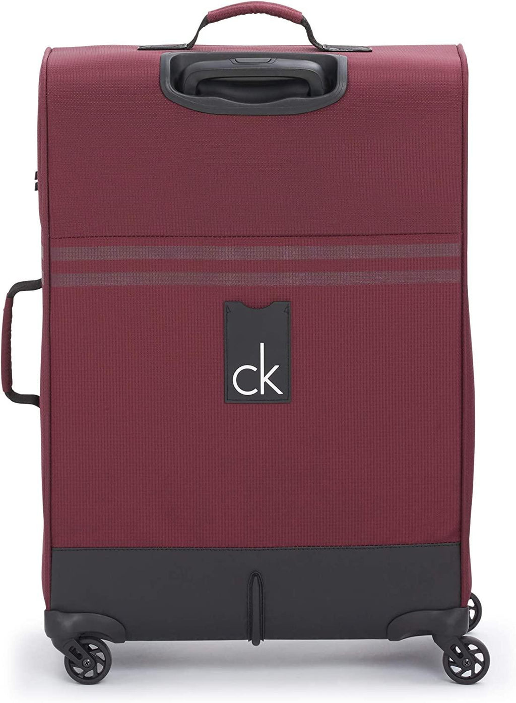 Parker Softside Expandable Spinner Luggage with TSA Lock, Red, 25 Inch