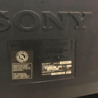 retro gaming sony kv-27fs12 trinitron color crt tv - in excellent condition