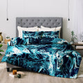 Cayenablanca Blue Marble Comforter by Deny s