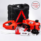Electric Car Jack Lift 5 Ton 12V Hydraulic  Floor Jack with Impact Wrench Set