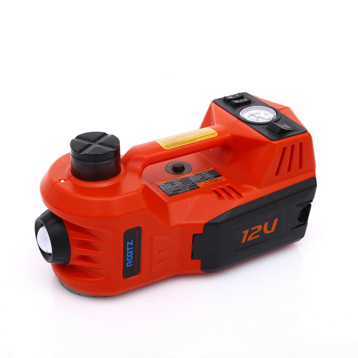 Electric Car Jack Lift 5 Ton 12V Hydraulic  Floor Jack with Impact Wrench Set