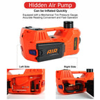 Electric Car Jack Lift 5 Ton 12V Hydraulic  Floor Jack with Impact Wrench Set