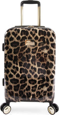 Women's Adriana 21" Hardside Carry-on Spinner Luggage, Leopard, One Size