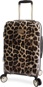 Women's Adriana 21" Hardside Carry-on Spinner Luggage, Leopard, One Size