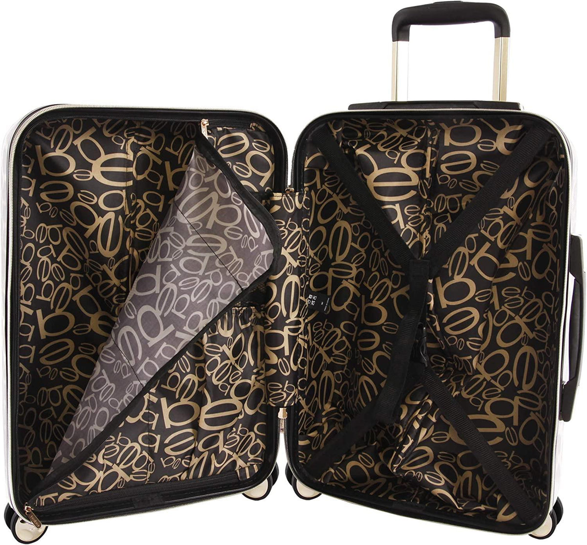 Women's Adriana 21" Hardside Carry-on Spinner Luggage, Leopard, One Size