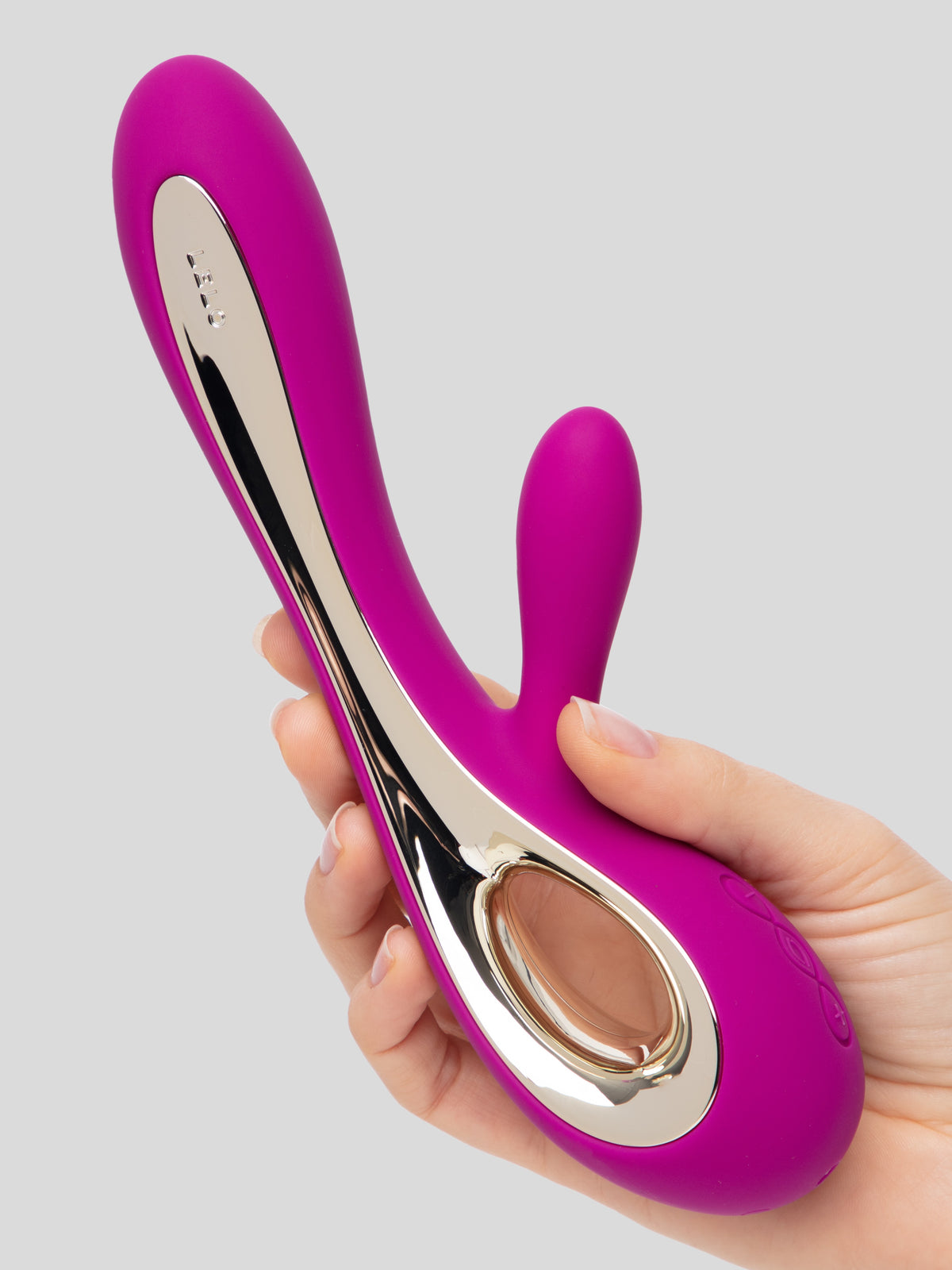 Lelo Insignia Soraya 2 Luxury Rechargeable Rabbit Vibrator, Purple | Purple