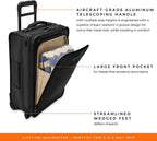 Baseline Uprights, Black, Essential 2-Wheel Carry-On