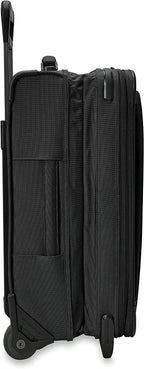 Baseline Uprights, Black, Essential 2-Wheel Carry-On