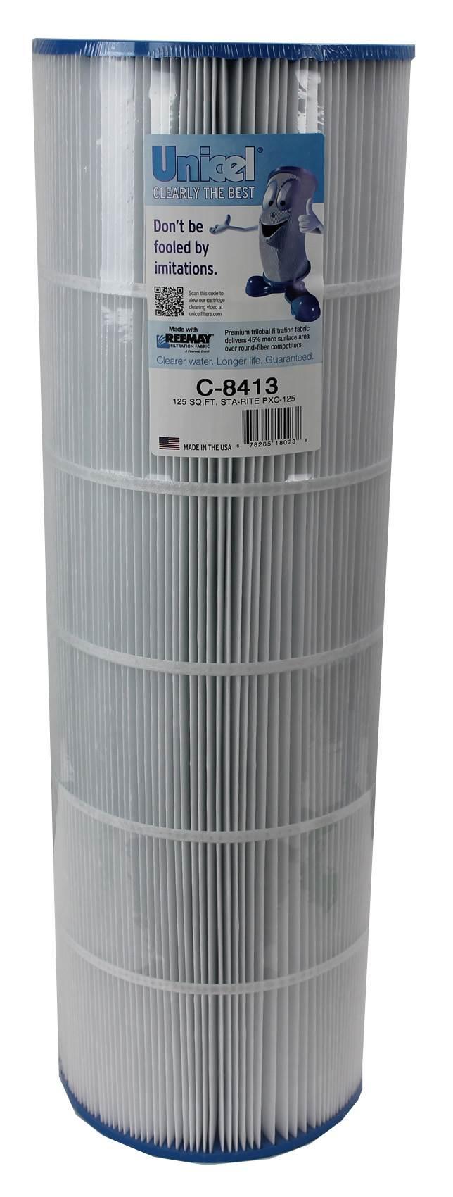 unicel c-8413 pool spa replacement cartridge filter 125 sq ft sta-rite (6 pack)