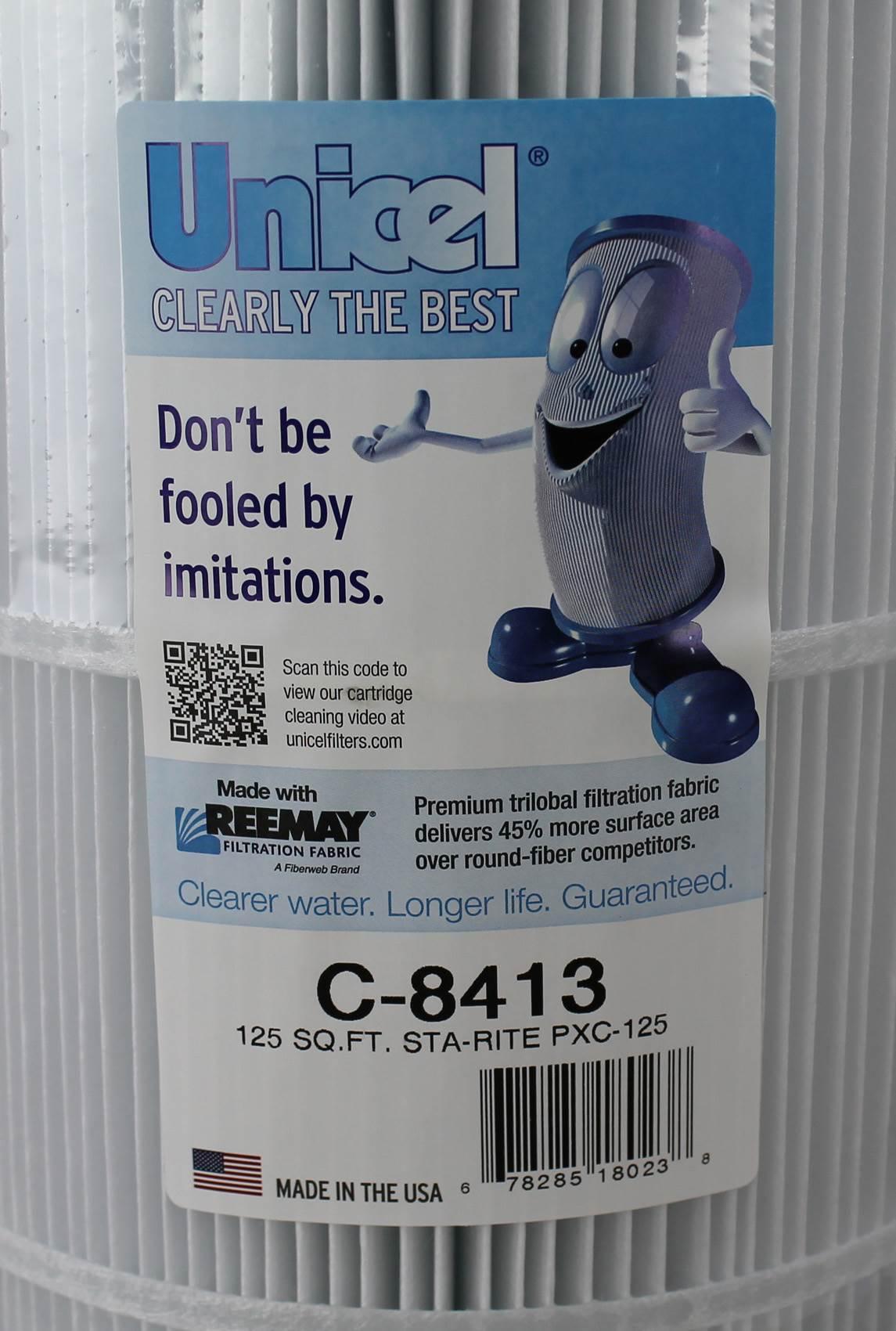 unicel c-8413 pool spa replacement cartridge filter 125 sq ft sta-rite (6 pack)