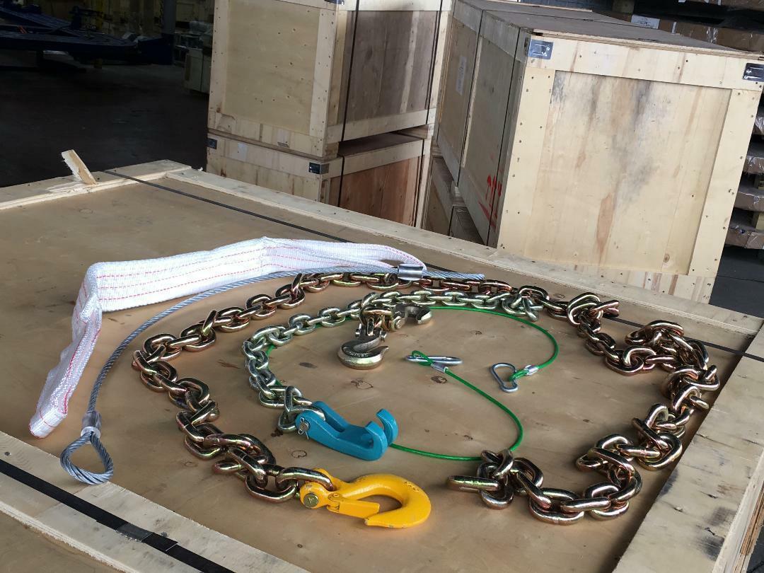 COMBO DEAL OF AUTO BODY FRAME MACHINE PULLING CHAIN 11 FEET LONG