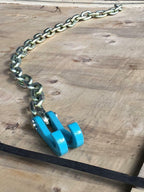 COMBO DEAL OF AUTO BODY FRAME MACHINE PULLING CHAIN 11 FEET LONG
