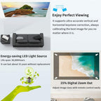 eug smart projector full hd home theater wireless 1080p airplay netflix zoom tv