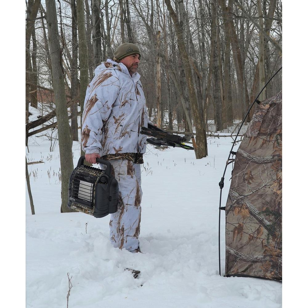 Mr. Heater 6,000 to 12,000 BTU Hunting Buddy Camo Radiant Propane Heater
