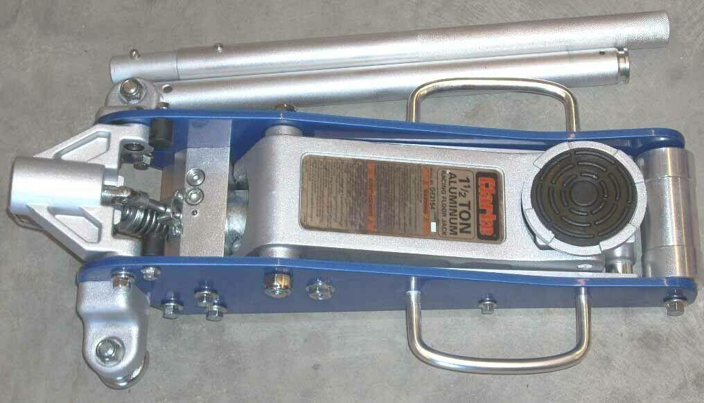 e GE2154 Aluminum Racing Floor Jack 1 1/2 Ton 15" Lift Pro Hydraulic Unit
