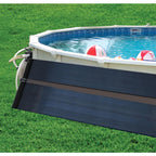 SUNQUEST 2' x 20' Solar Pool Heater with Integrated Diverter Valve and 2 6' Hoses