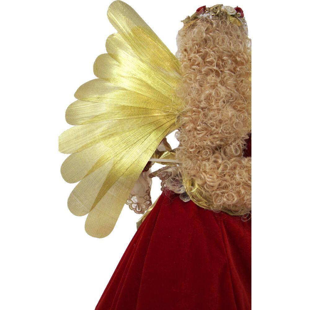 32 in. Christmas Angel Figurine with Music and Lights