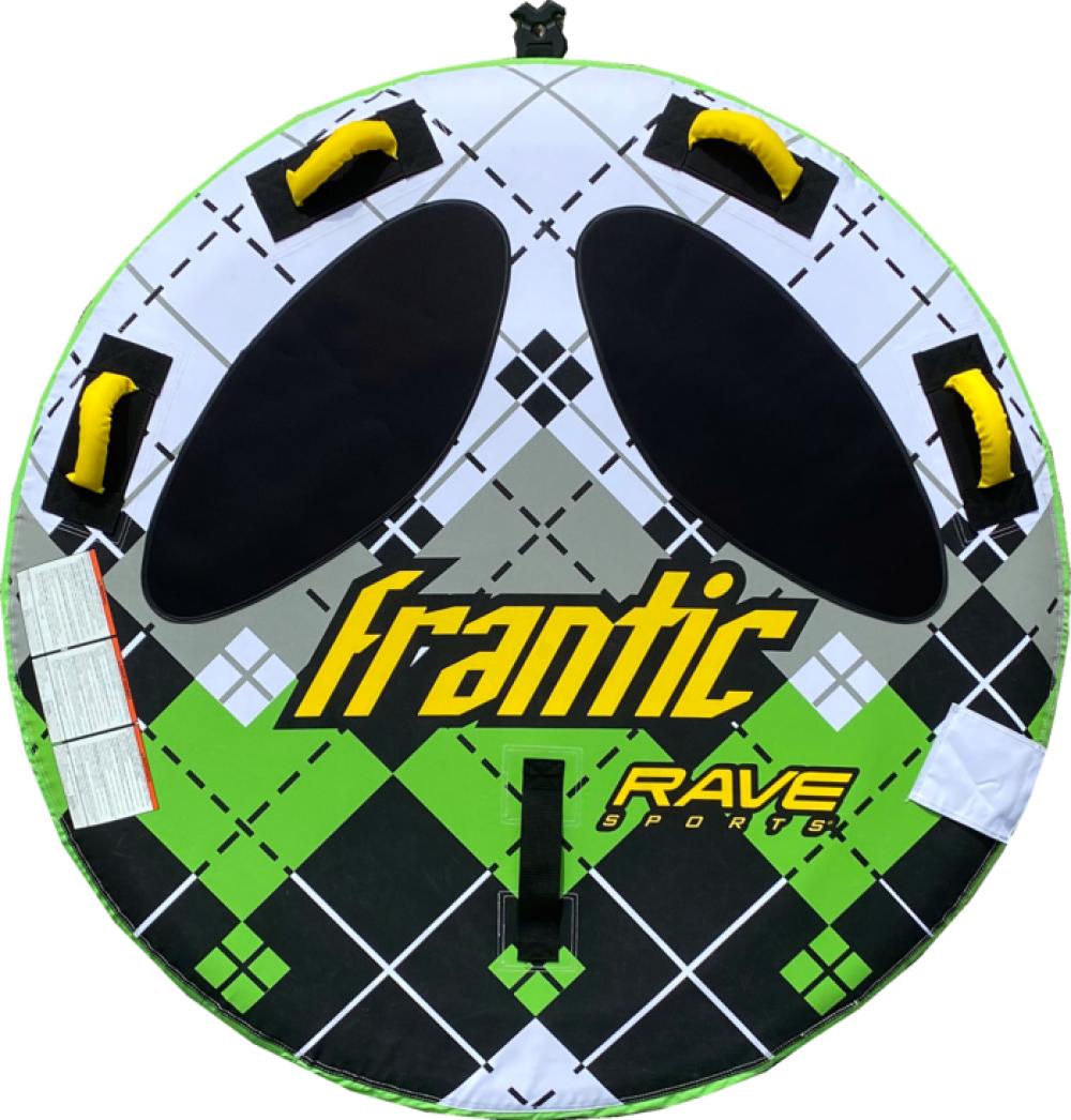 Rave Sports 02406 Frantic Water Boat Towable Tube Ski Sled w/ Warranty