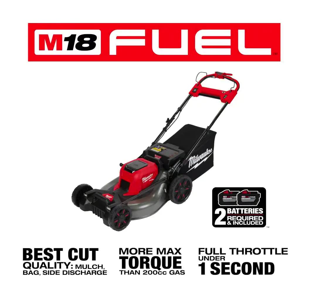 Electric - M18 Fuel. 21 SELF-PROPELLED Dual Battery Mower KI