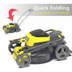 PowerSmart Lawn Mower, 17-inch Push Cordless Lawn Mower, 40V 4Ah Electric Powere