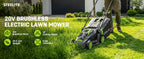 3-in-1 Cordless Lawn Care Kit, Electric Lawn Mower, Trimmer/Edger &amp; Leaf Blower, 21V Brushless, 2 x 4.0Ah Batteries &amp; Dual Chargers for Small Yards