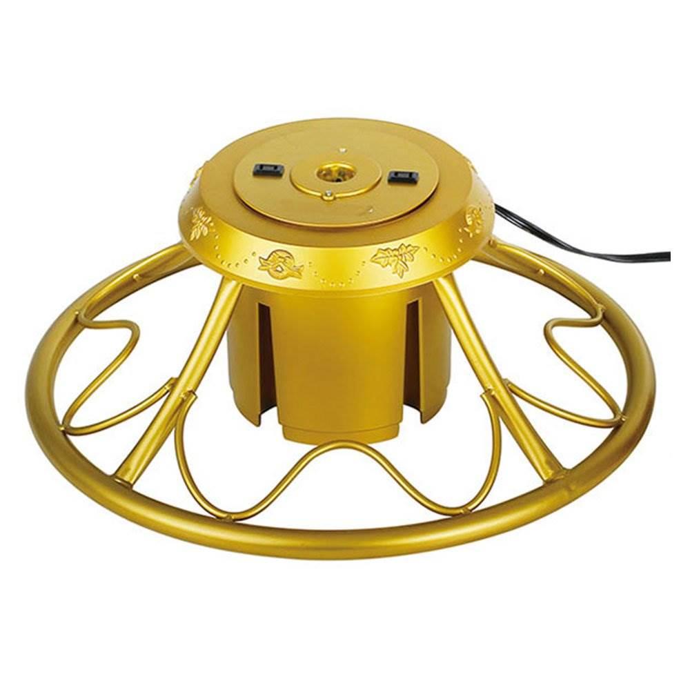 Home Heritage Rotating Tree Stand w/ Twinkly App Controlled RGB Lights