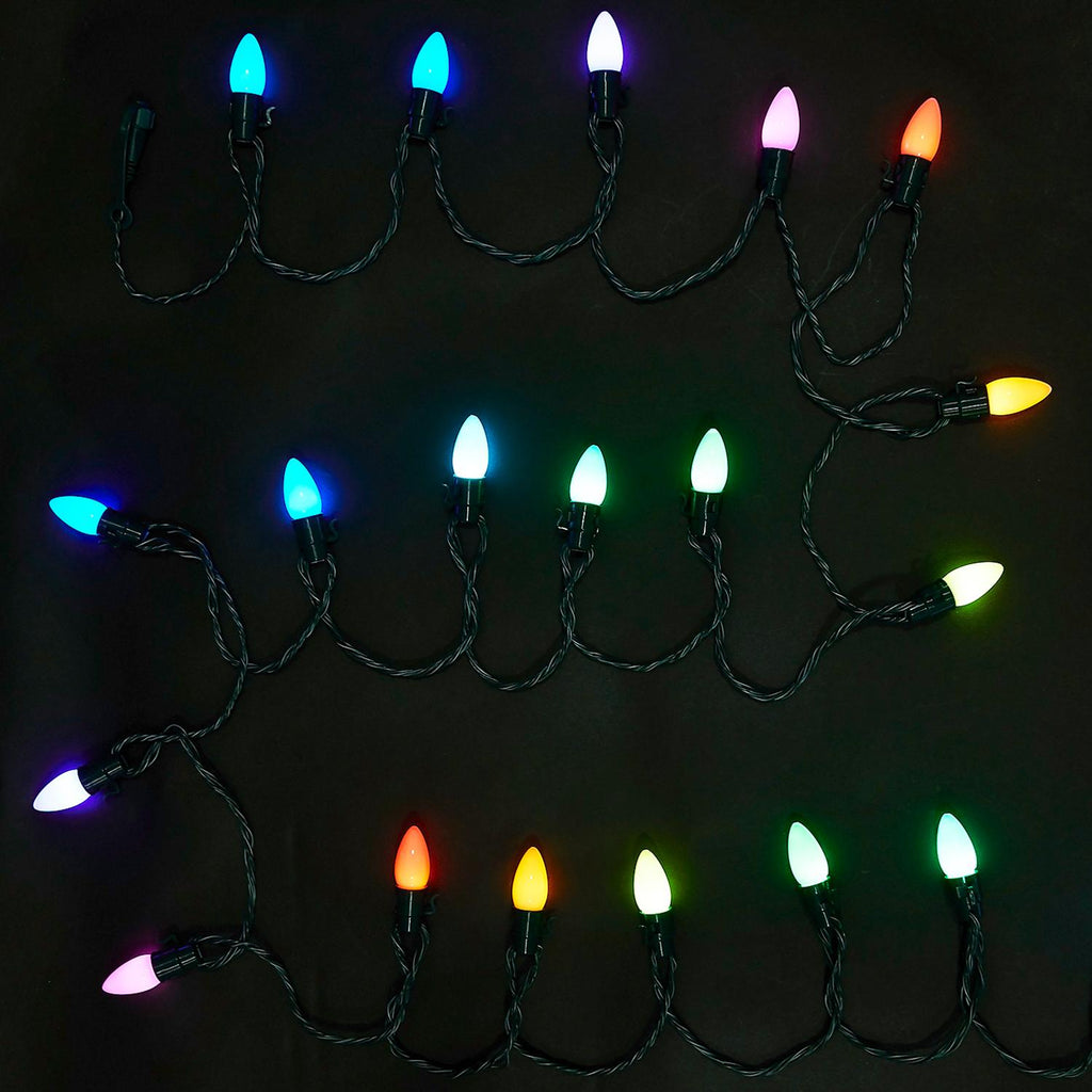 Home Heritage Rotating Tree Stand w/ Twinkly App Controlled RGB Lights