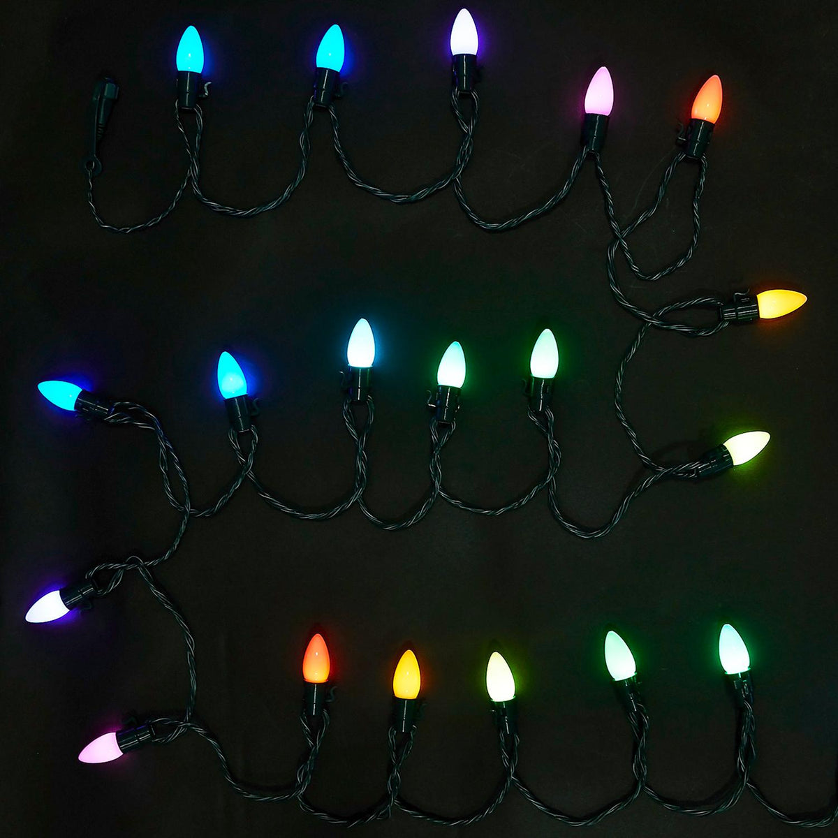 Home Heritage Rotating Tree Stand w/ Twinkly App Controlled RGB Lights