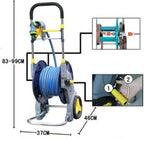 Gardening Watering Water Pipe Car Rack, Water Pipe Storage Rack, Garden Irrigation Tools Gardening Tools