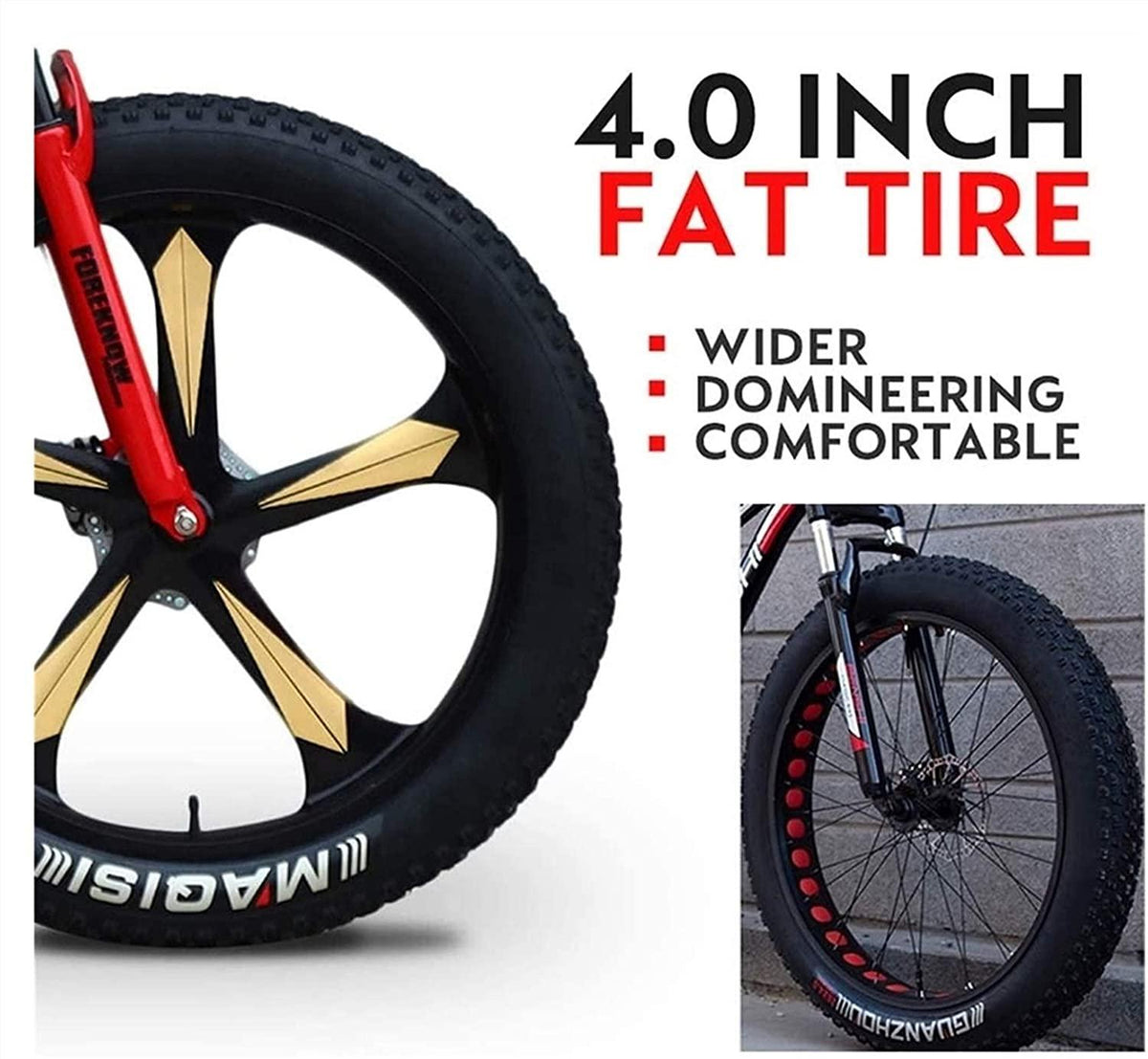 CHICAI High Carbon Steel Cross Country Bike 20-inch Mountain Bike 21/24/27/30 Speed Bike Full Suspension Bike Equipped with Double Disc Brake Mountain Bike (Size : 21-Speed)