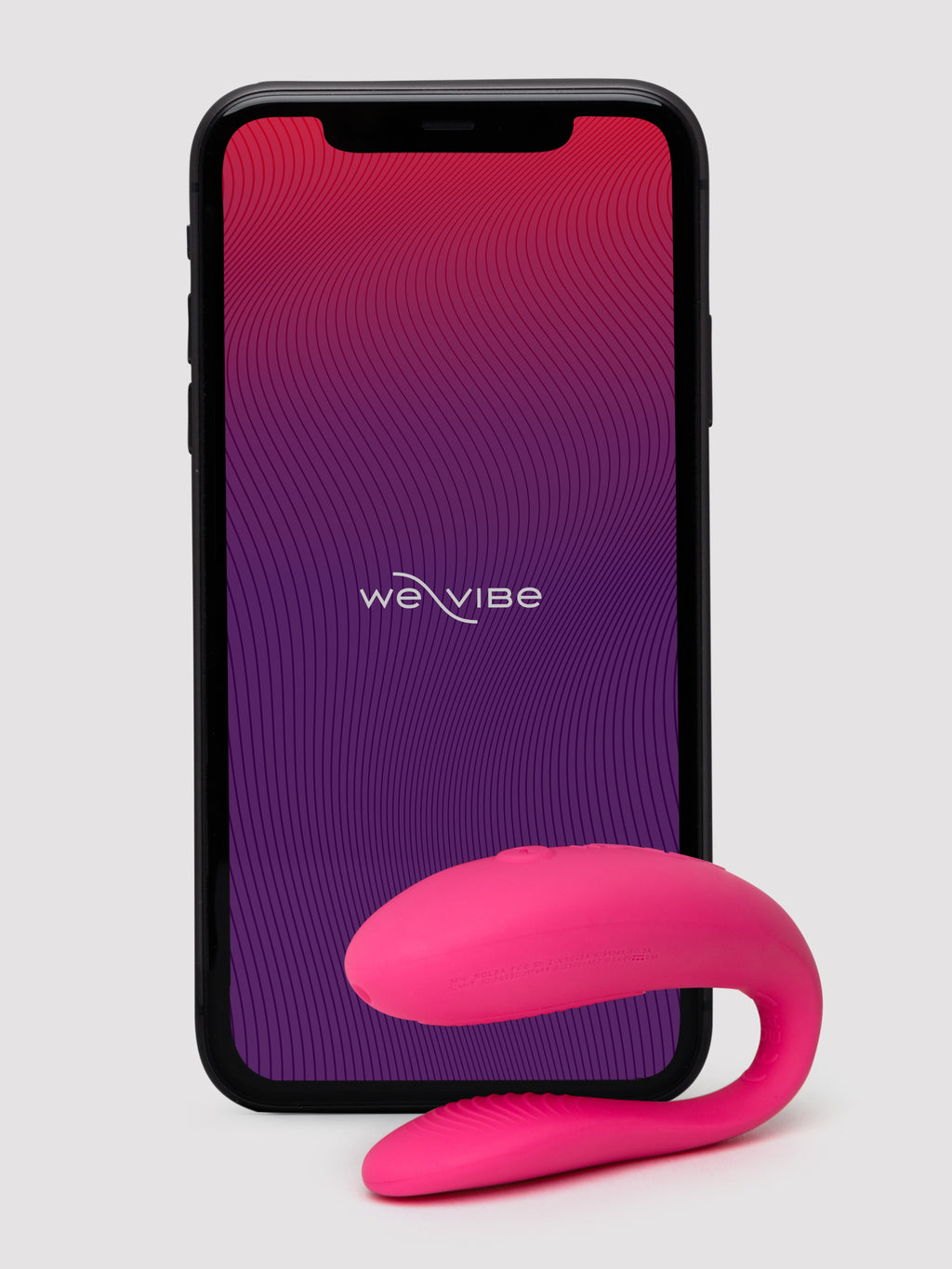 We-Vibe Sync Lite App Controlled Rechargeable Couple's Vibrator, Pink | Pink
