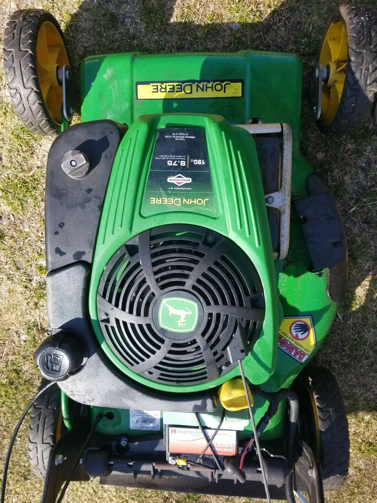 JOHN DEERE JS46 Drive System 8.75HP. Lawn Mower w/Mulcher