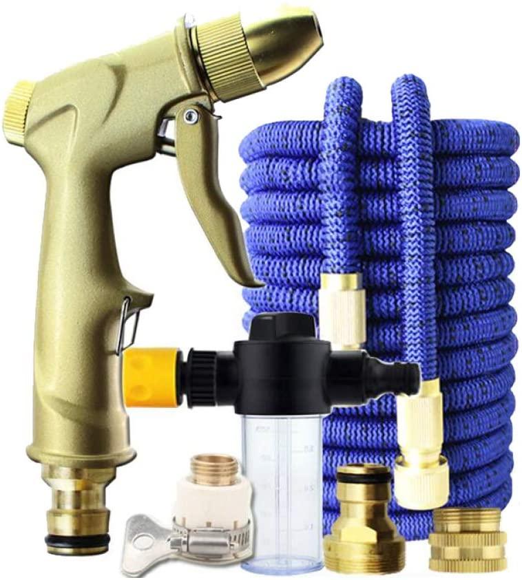 AOHMG Expandable Garden Water Hose, Lightweight Garden Hose Water Hose Extra Strength Fabric, for Outdoor Lawn Car Watering Plants,72Feet