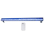 American DJ Eco UV Bar Plus IR Black Light with Chauvet DJ Hurricane 700 Fog Machine Package