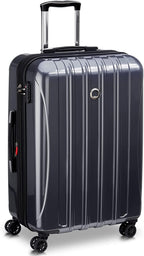 Helium Aero Hardside Expandable Luggage with Spinner Wheels, Titanium, Checked-Medium 25 Inch
