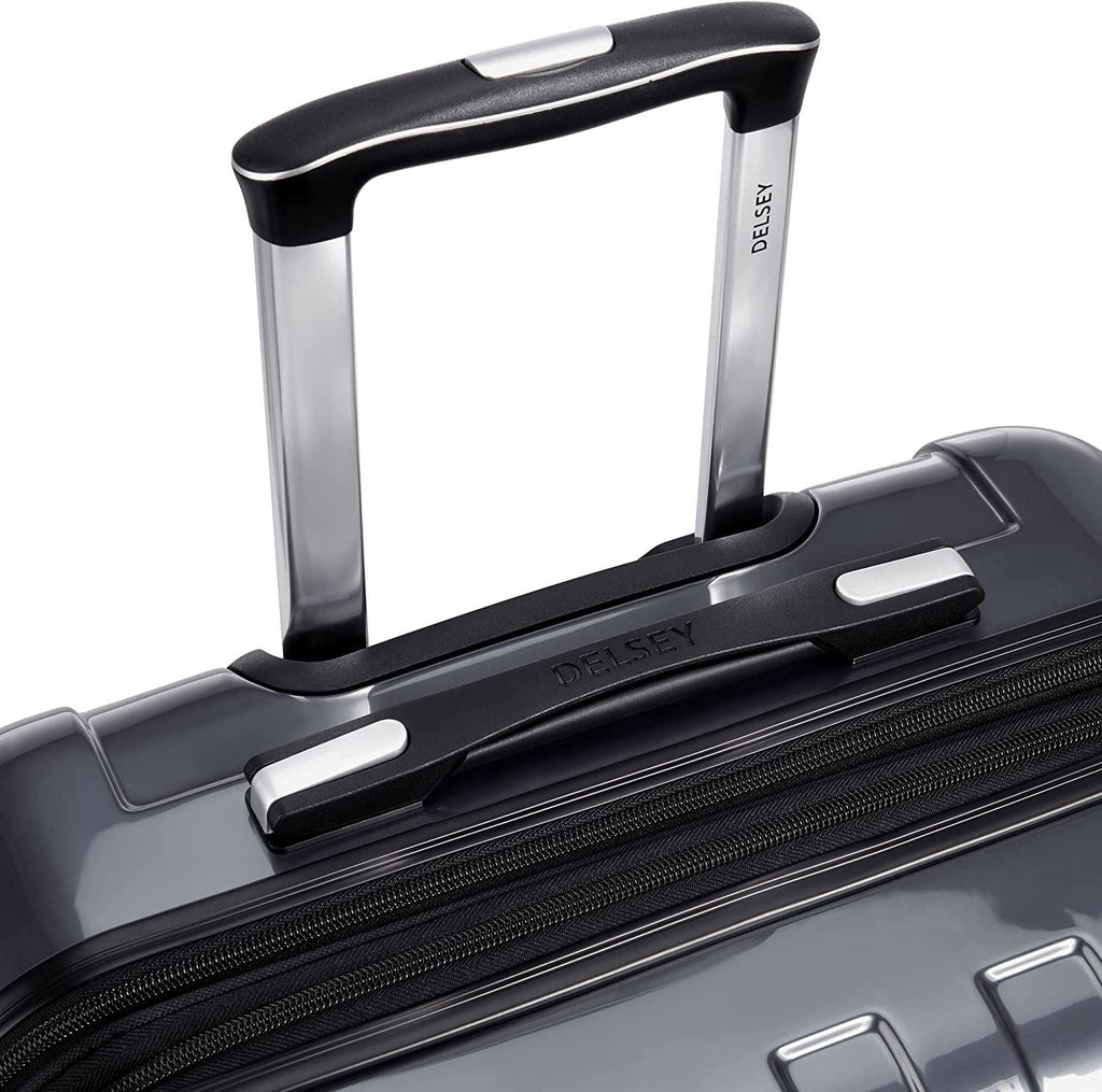 Helium Aero Hardside Expandable Luggage with Spinner Wheels, Titanium, Checked-Medium 25 Inch